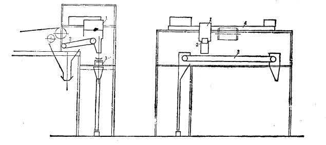 Belt sampling machine