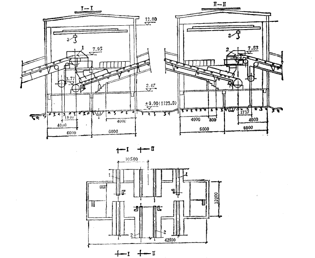 onfiguration diagram for the same direction transfer station