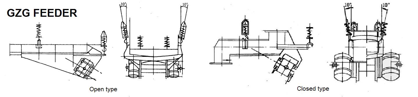 Electromagnetic vibrating feeder