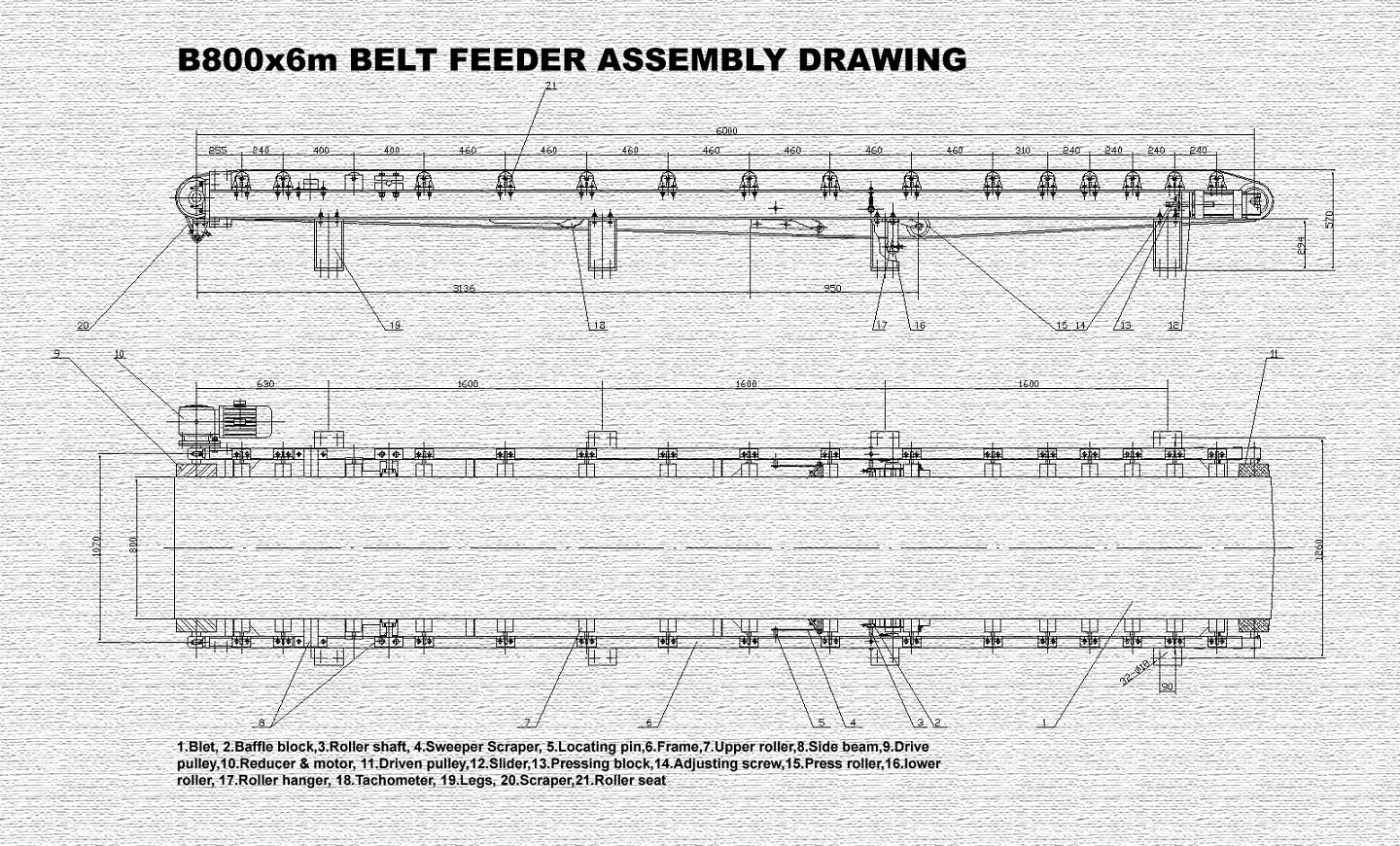 Belt feeder
