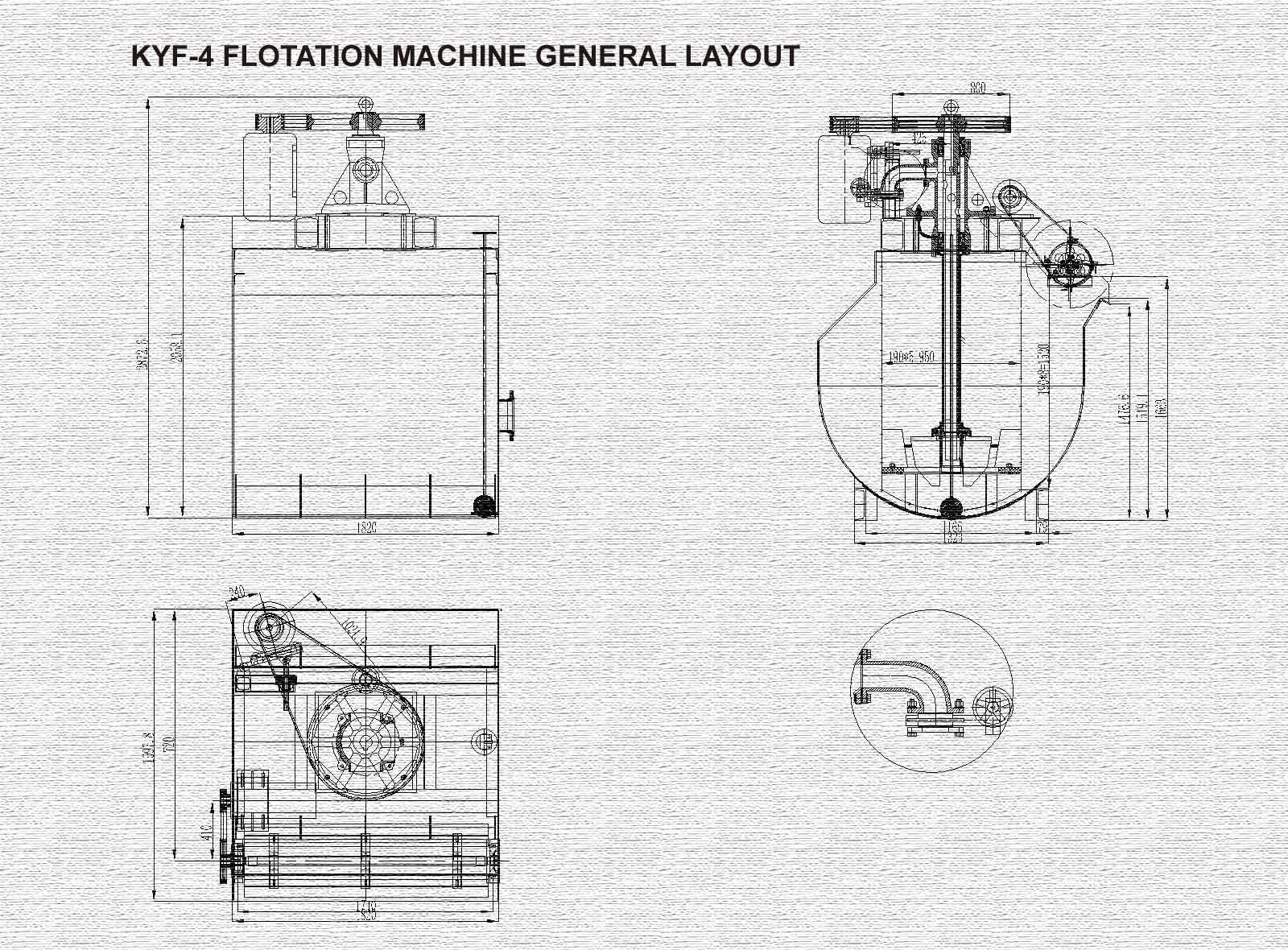 KYF flotation machine