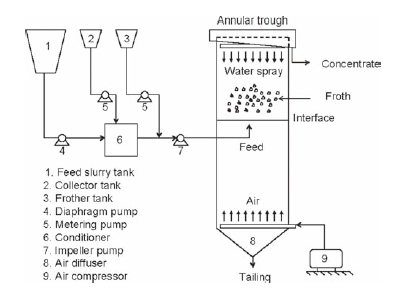 flotation column