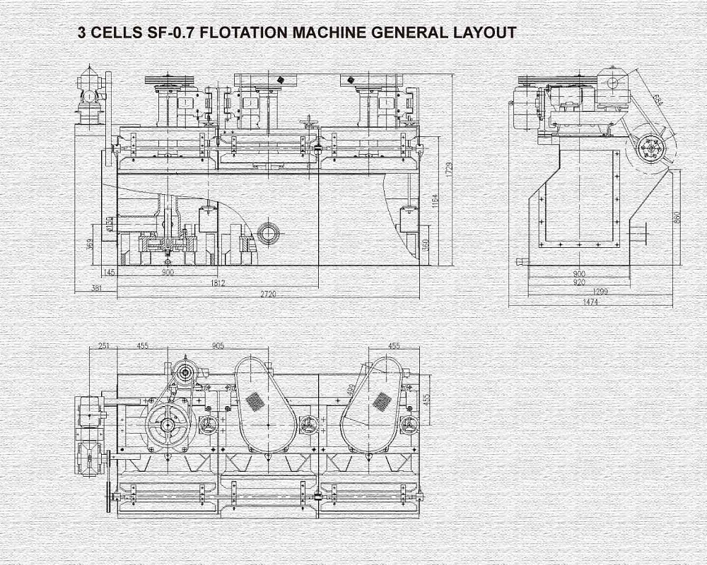 Flotation machine