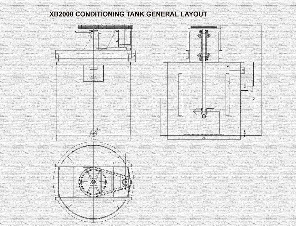 Conditioning tank